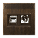 Smart TV розетка, Jung MMDME4521AT