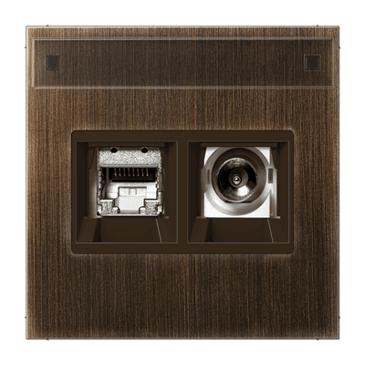 Smart TV розетка, Jung MMDME4521AT JUNG