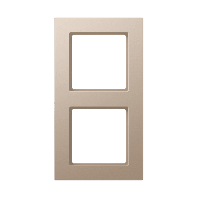 Jung A550 - Рамка 2-ая, цвет шампань A5582BFCH