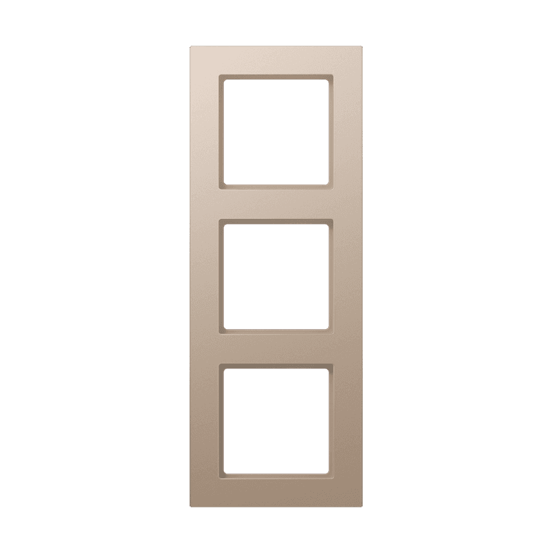 Jung A550 - Рамка 3-ая, цвет шампань A5583BFCH JUNG