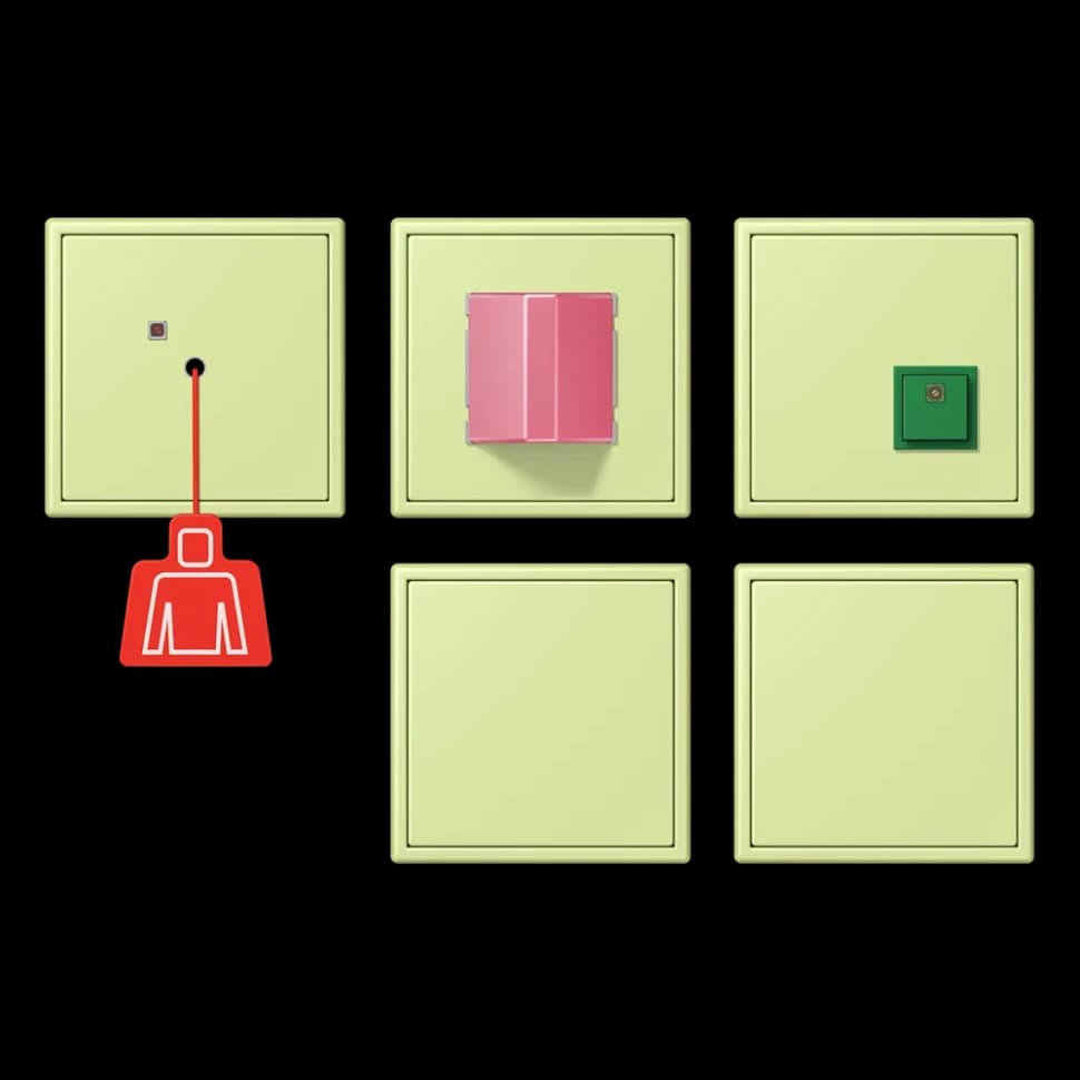 Jung Комплект системы экстренного вызова с источником бесперебойного питания, LC32053, NRSLC0834-2222 NRSLC0834-2222 JUNG