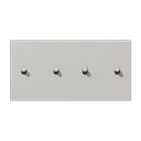 Накладка с 2 х 2 тумблерами, горизонт., Jung LC12-250R0205