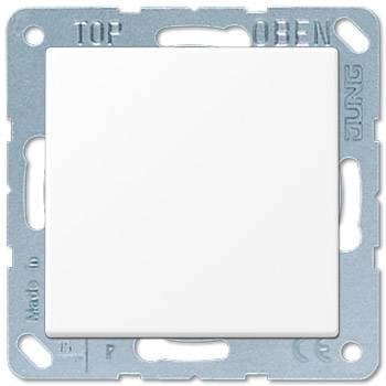 Перекрестный выключатель 1-клавишный, Eco Profi, Белый матовый, Jung JUNG