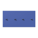 Накладка с 2 х 2 тумблерами, горизонт., Jung LC12-250R0206