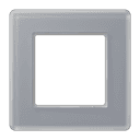A VIVA Рамка 1-ная, стекло цвет серый, Jung AV581GLMKG