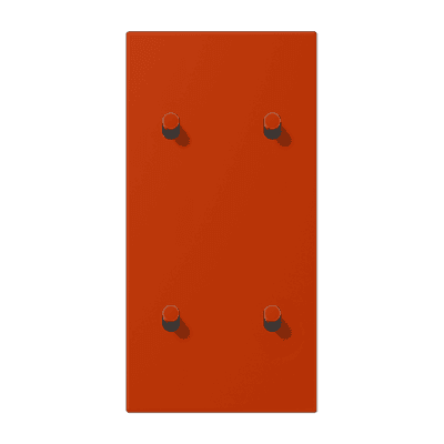 Накладка с 2 х 2 тумблерами, вертик., Jung LC12-25R0244 JUNG