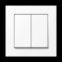 Jung Кнопка, 2 группы, с поддержкой Matter, с источником питания, комплект, MATSA550595WWM MATSA550595WWM