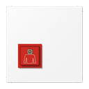 кнопка экстренного вызова, Jung NRSLS0834RTWWM