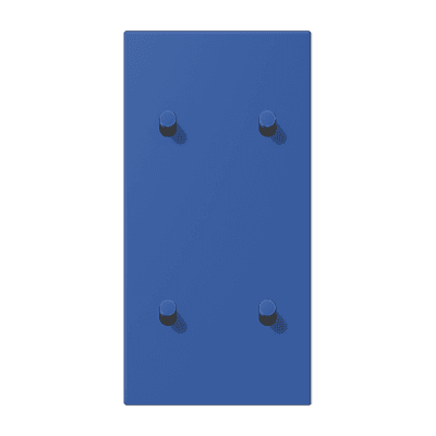 Накладка с 2 х 2 тумблерами, вертик., Jung LC12-25R0253 JUNG