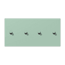 Накладка с 2 х 2 тумблерами, горизонт., Jung LC12-250R0217