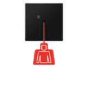 шнур экстренного вызова, Jung NRSLS0834ZTSWM