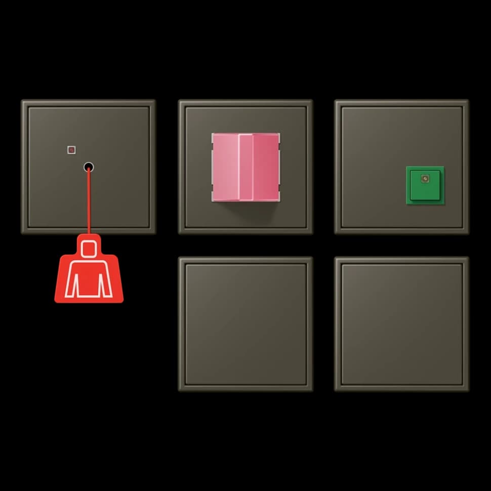 Jung Комплект системы экстренного вызова с источником бесперебойного питания, LC32140, NRSLC0834-2241 NRSLC0834-2241 JUNG