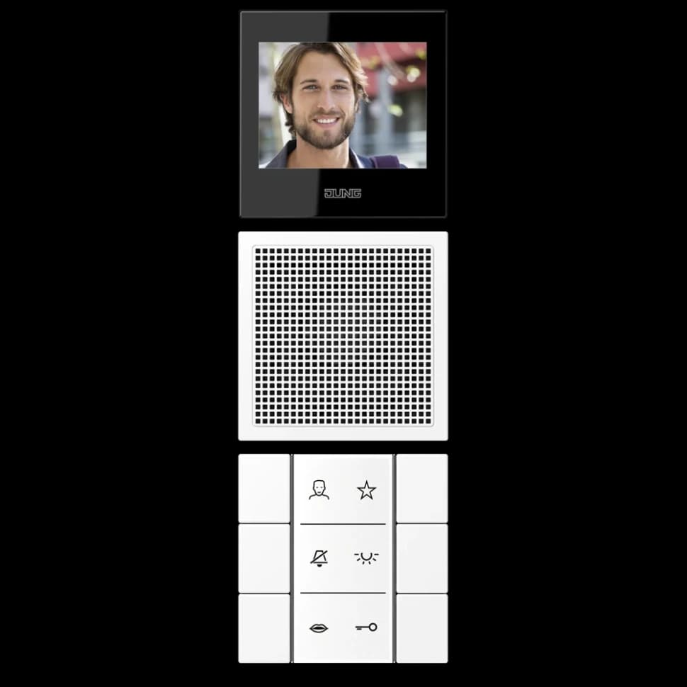 Jung Внутренняя видеопанель , SIVILS627WWM SIVILS627WWM JUNG