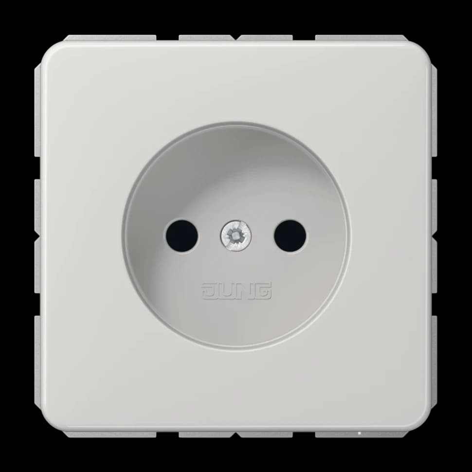 Jung Розетка 2-полюсная без заземляющего контакта, CD1510NLG CD1510NLG JUNG