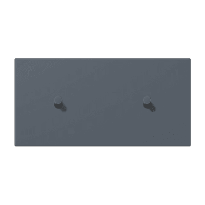 Накладка с 2 х 1 тумблерами, горизонт., Jung LC12-200R0262 JUNG