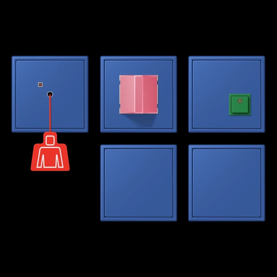 Jung Комплект системы экстренного вызова с источником бесперебойного питания, LC4320K, NRSLC0834-2253 NRSLC0834-2253 JUNG
