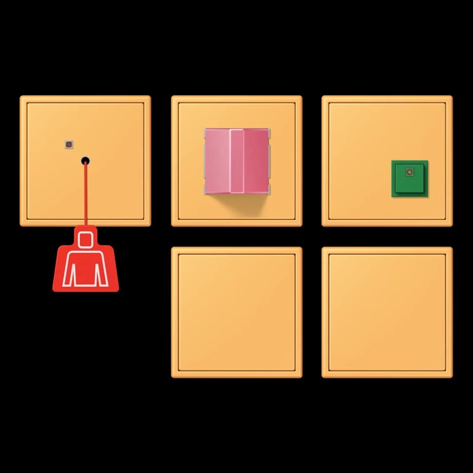 Jung Комплект системы экстренного вызова с источником бесперебойного питания, LC4320L, NRSLC0834-2254 NRSLC0834-2254 JUNG