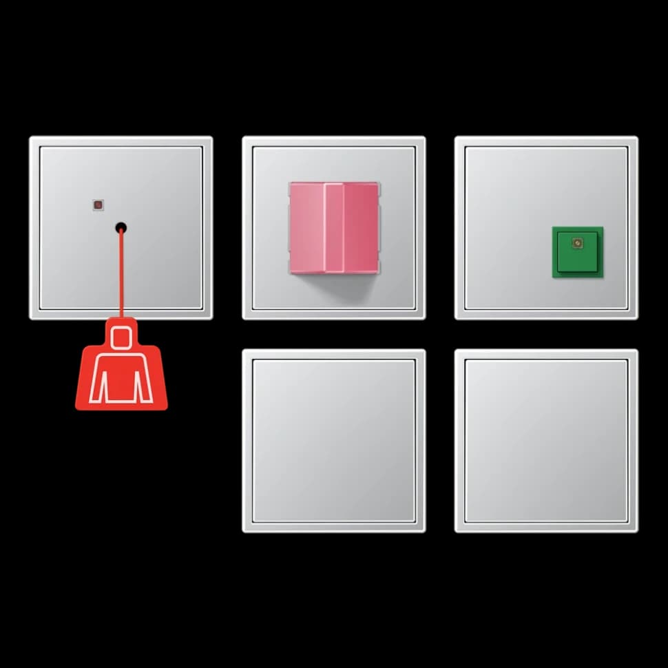 Jung Комплект системы экстренного вызова с источником бесперебойного питания, NRSAL0834-2-L NRSAL0834-2-L JUNG