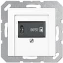 USB розетка для зарядки мобильных устройств тип C, 5-60W, Матовый белый, Jung