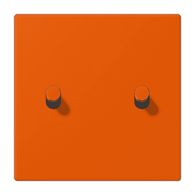 Накладка 2 тумблерами, Jung LC12-5R0260 JUNG