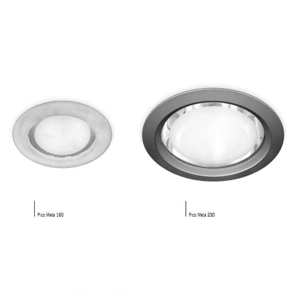 Встраиваемый в потолок светильник Martini Architectural Pico Meta 160/230 Martini Architectural