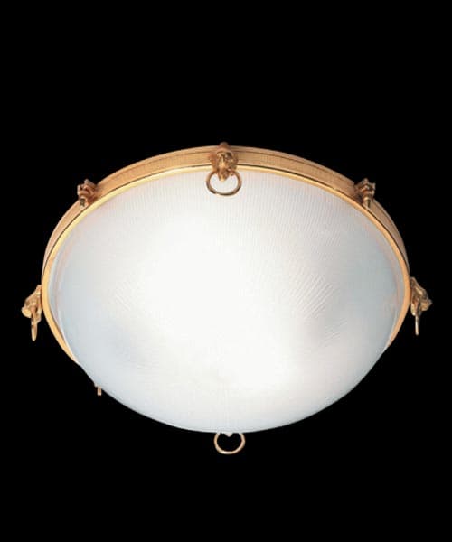 Потолочный светильник Charles MOULURE AZUREE TETES DE LION