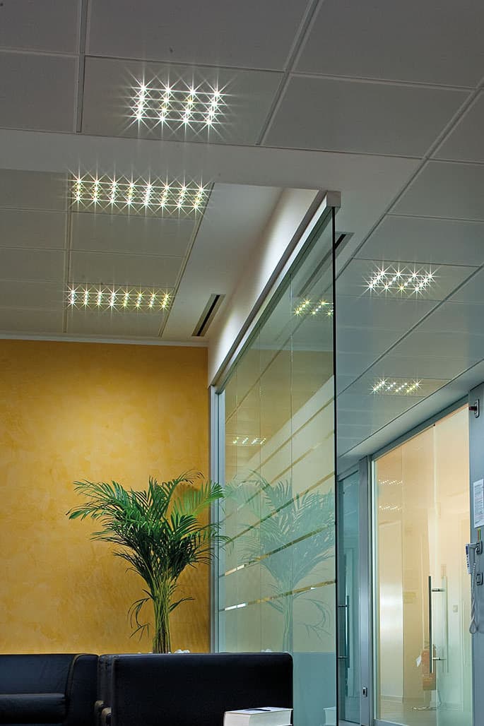 Встраиваемый в потолок светильник Braga Illuminazione CIELO 2007/30×30