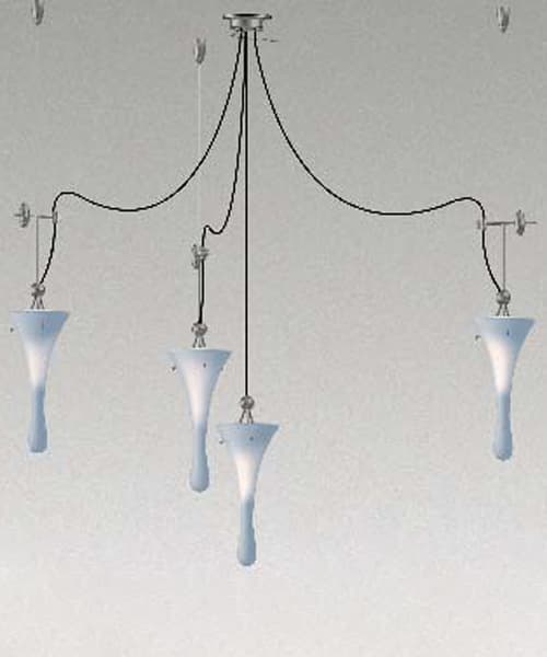 Подвесной светильник Lamp International Goccia 2034/F4 Lamp International