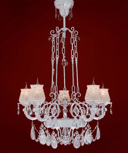 Люстра Lamp International Rinascimento 8120 bianco Lamp International