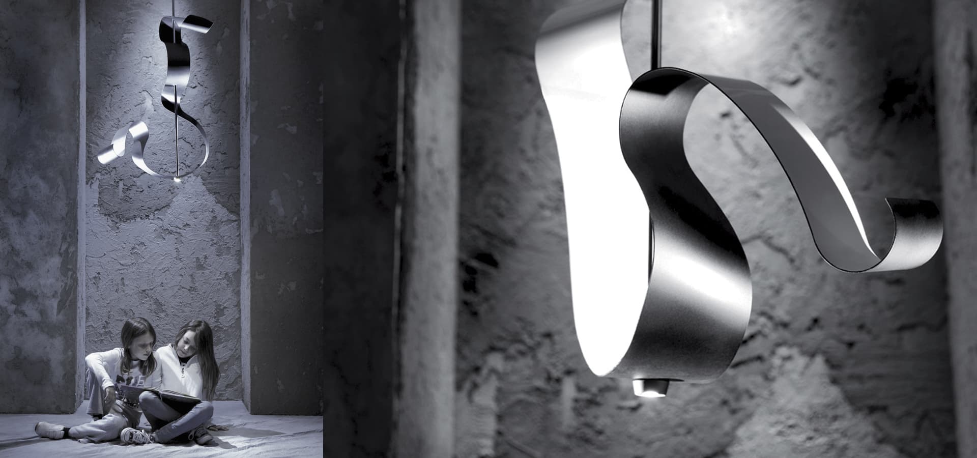 Подвесной светильник Knikerboker Curve sospensione Knikerboker