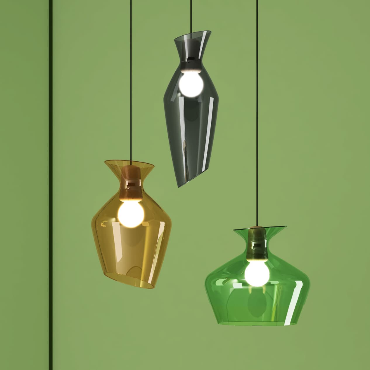 Подвесной светильник Fabbian Malvasia diff.3 Fabbian