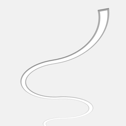 Встраиваемый светильник Lightnet Liquid Line 3D Recessed