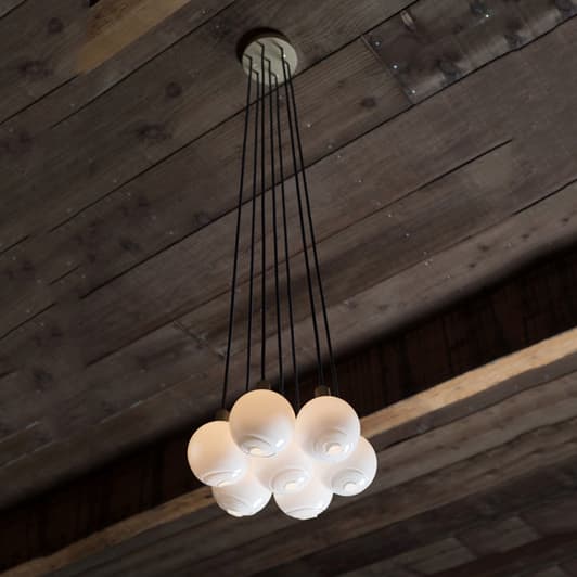 Подвесной светильник SkLO drape cluster 7 pendant