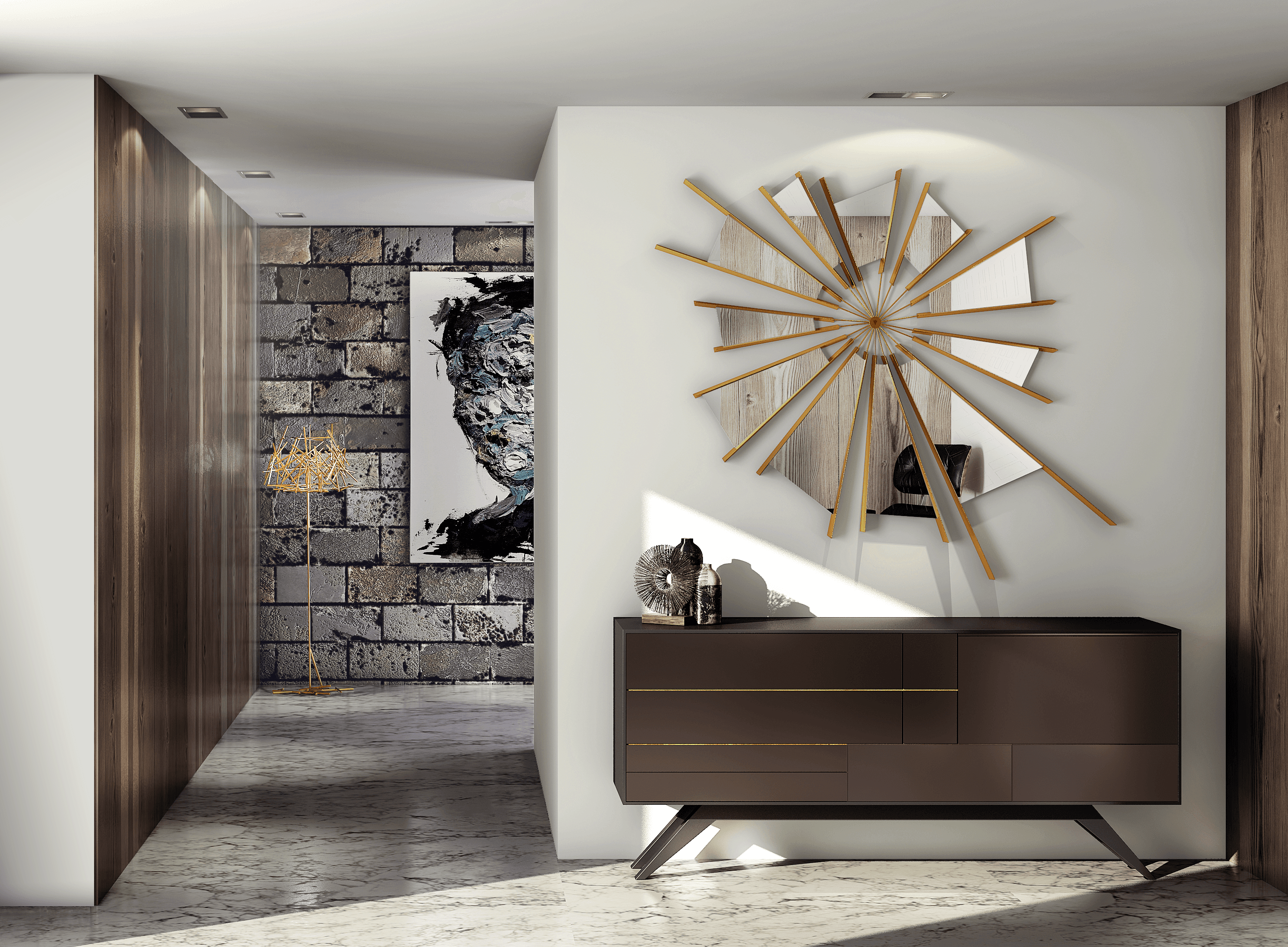 Зеркало Bat eye Circus mirror