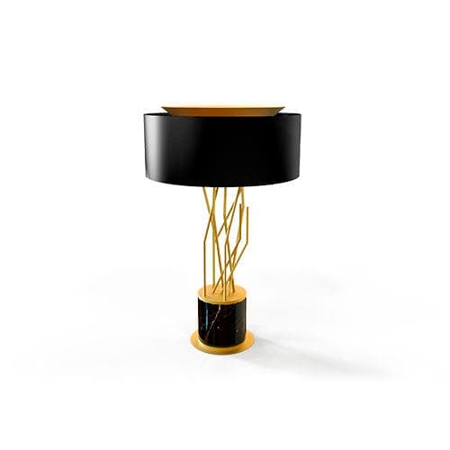 Настольная лампа Bat eye Abbey black lamp