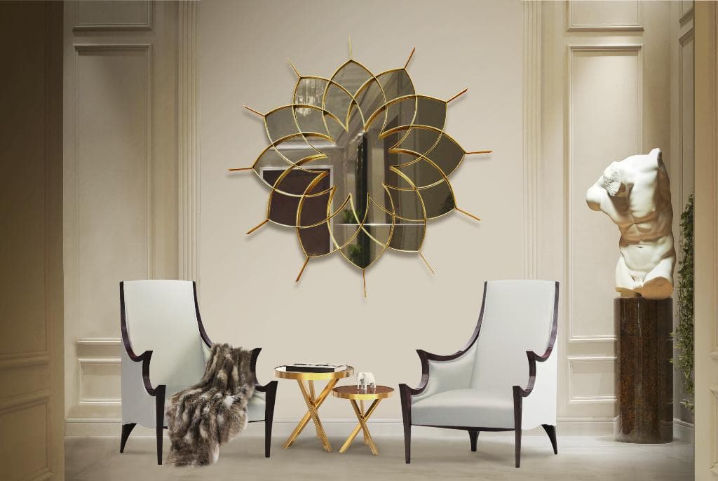 Боковой столик Bat eye Wheel set side table