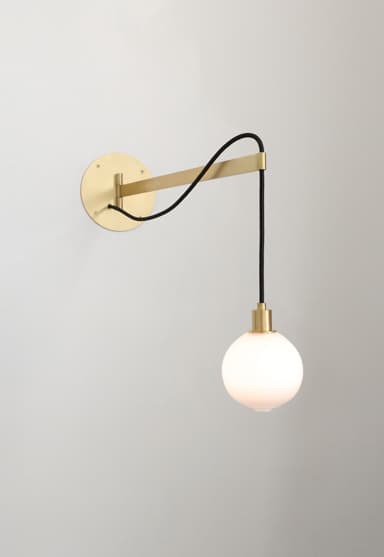 Настенный светильник SkLO drape arm 1 sconce SkLO