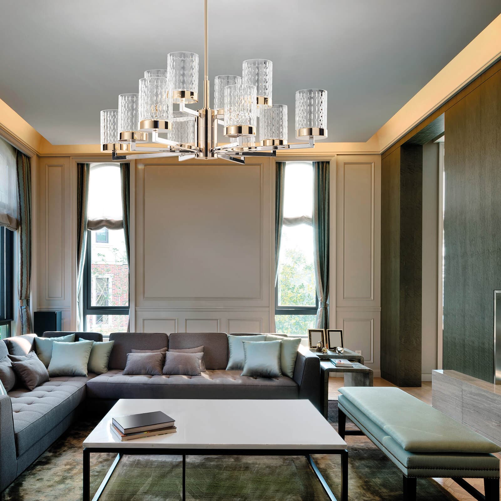 Люстра Italamp QUARZO Chandelier Italamp