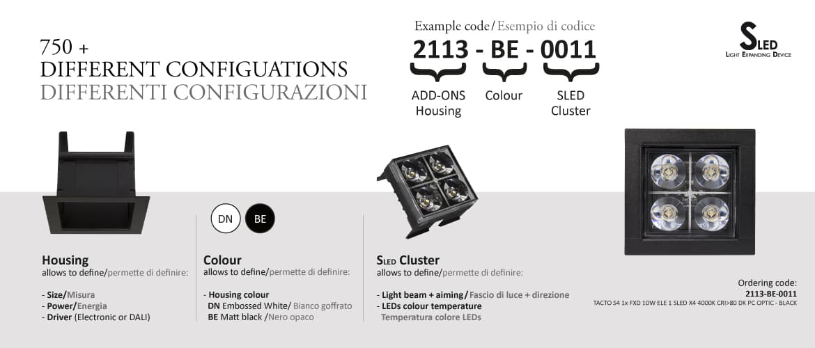 Встраиваемый светильник Castaldi Lighting TACTO Castaldi Lighting