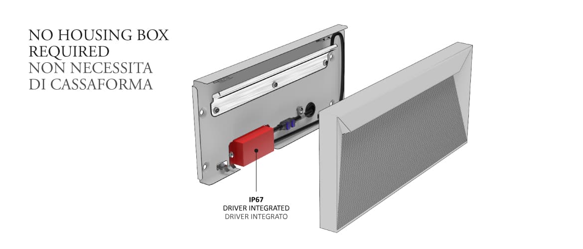 Встраиваемый светильник Castaldi Lighting USEPARTOUT SUPERFLAT Castaldi Lighting