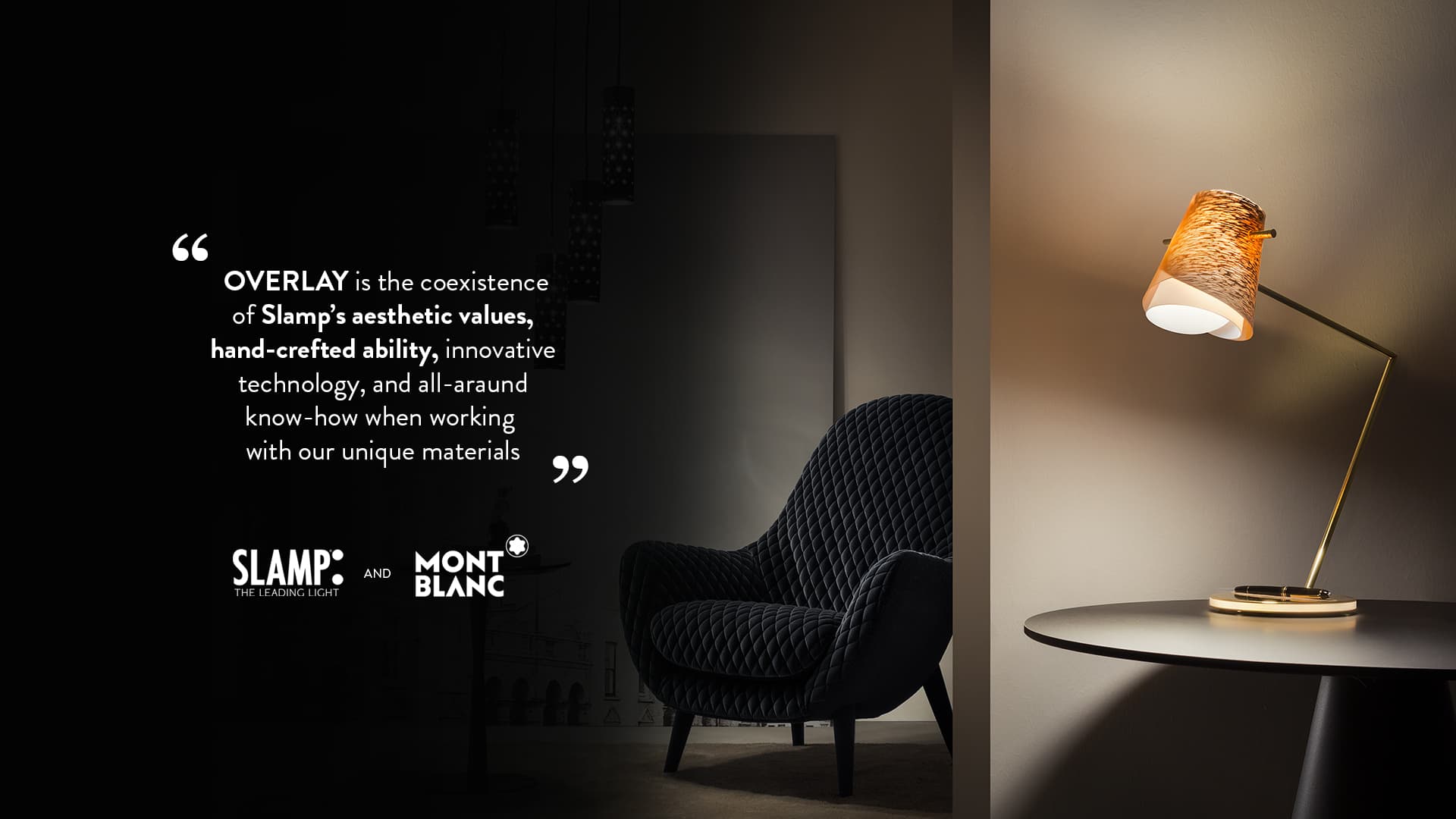 Настольный светильник Slamp Overlay Slamp