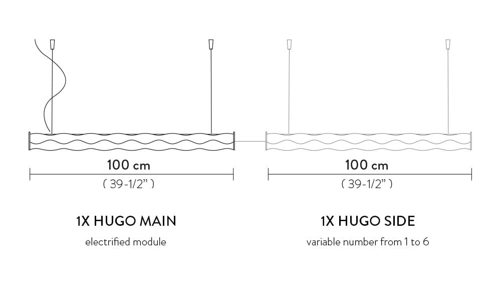 Подвесной светильник Slamp Hugo Architectural System Slamp