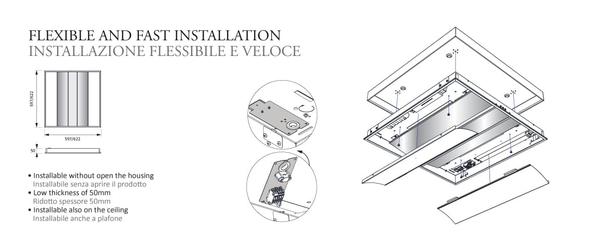 Встраиваемый светильник Castaldi Lighting Dea LED Recessed Castaldi Lighting