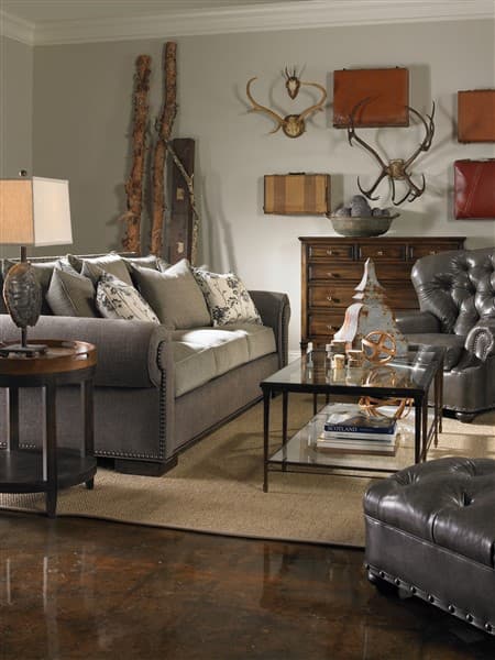 Коктельный столик Vanguard Furniture Hardin Cocktail Table / Glass Top