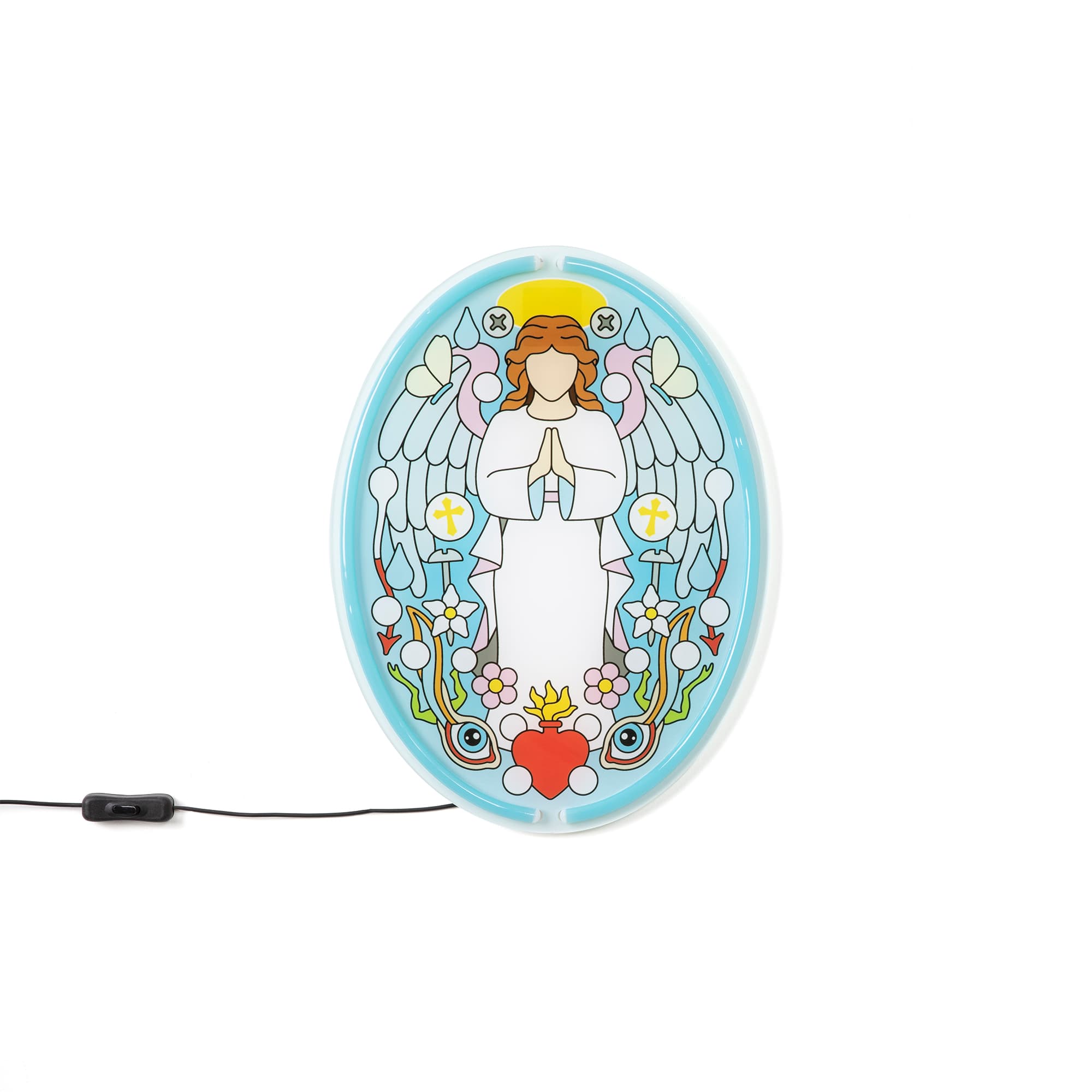 Настенный светильник Seletti Gospel Led Signs Angel Gabriel Seletti