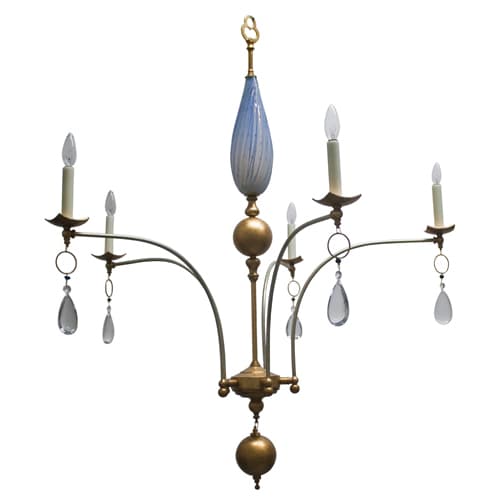 Люстра Louise Gaskill Grace with blue glass