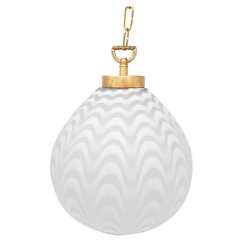 Подвесной светильник Louise Gaskill White Swirl Murano Glass Pendant