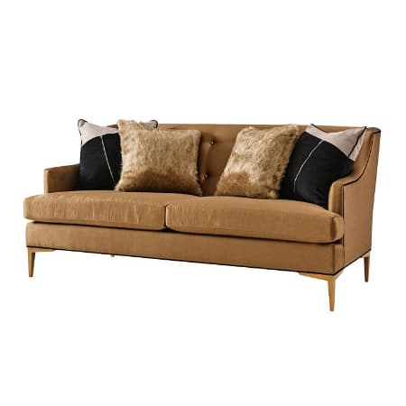 Диван Theodore Alexander Elaine Loveseat (Brass)