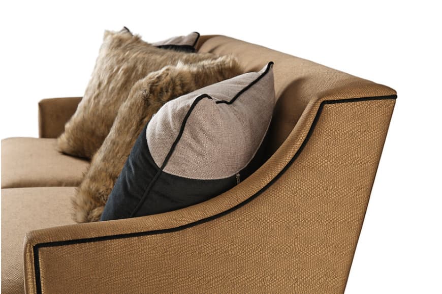 Диван Theodore Alexander Elaine Loveseat (Brass)