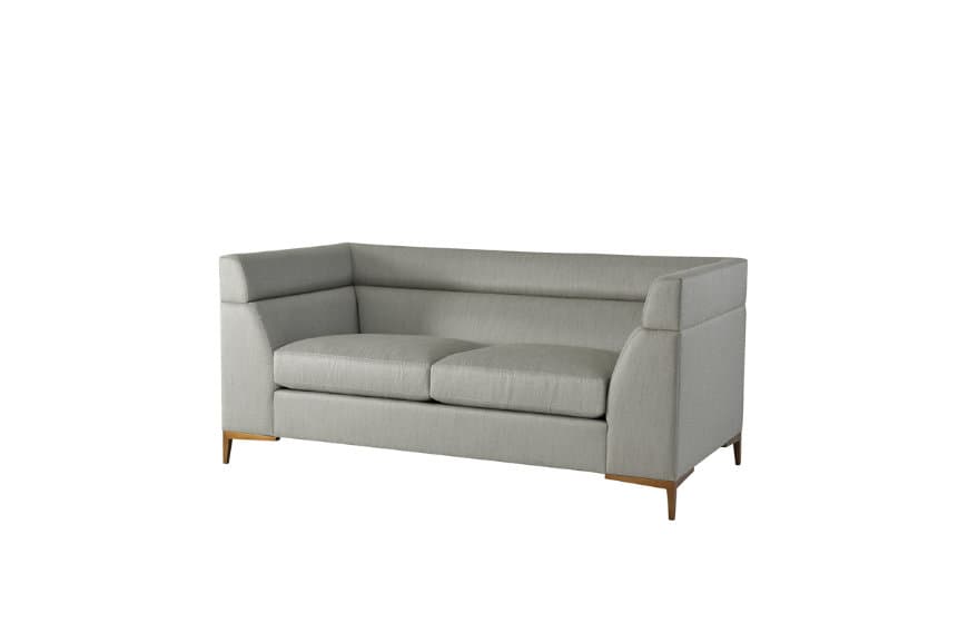 Диван Theodore Alexander Boystown Love Seat (Brushed Brass)